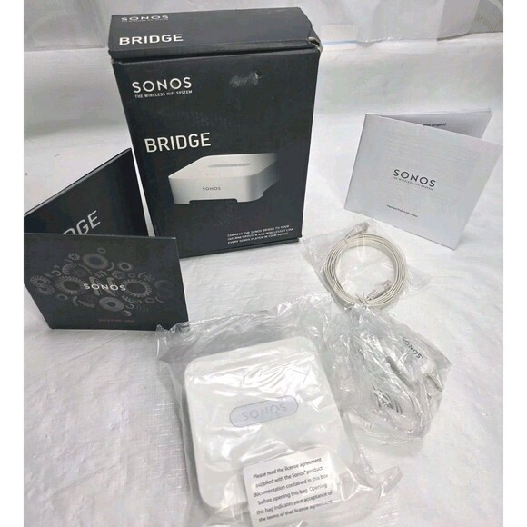 Sonos Bridge White Sonos Wireless Network SW v4.0 Bridgus1 - Picture 1 of 7